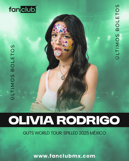 OLIVIA RODRIGO - GUTS WORLD TOUR : SPILLED 2025 MÉXICO